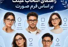 چه عینکی به صورت من میاد؟